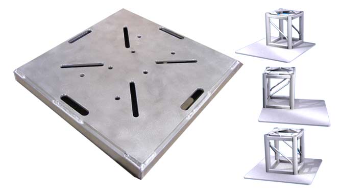 Xlite Baseplates & Weld-on Plates