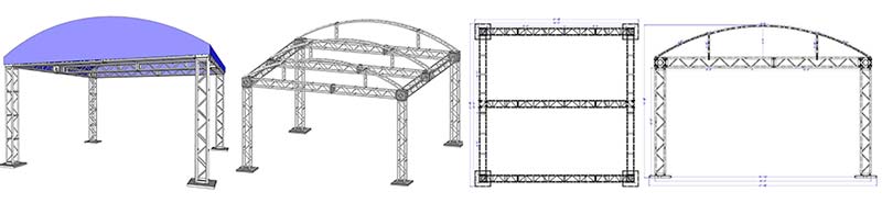 20' X 20' Modular Truss System