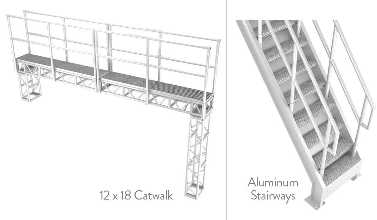 Aluminum Catwalks Xsf Truss