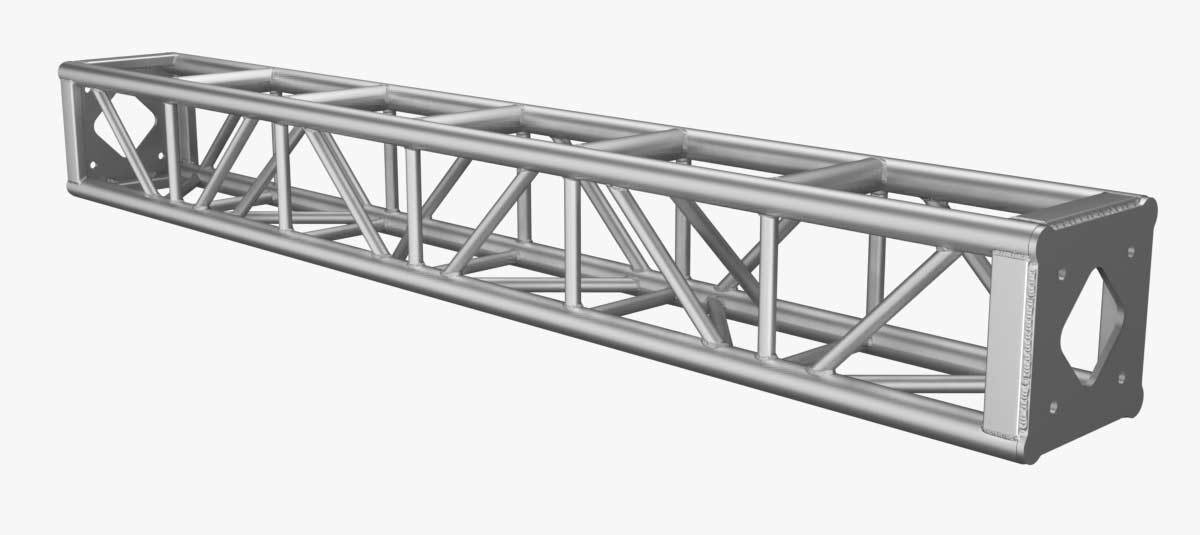 12″ x 12″ Protective Bolt Plate Tower Truss (patent pending)