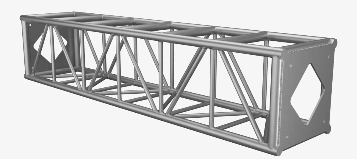 20.5″ x 20.5″ Protective Bolt Plate Tower Truss (patent pending)