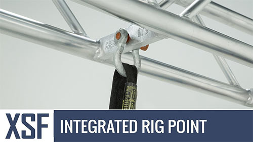 Integrated Rig Point for Rigging Truss