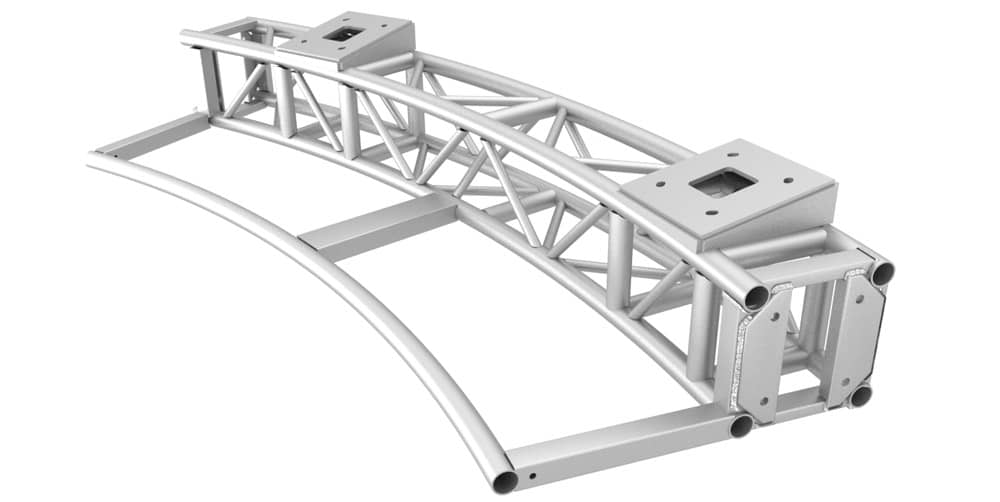 custom aluminum truss