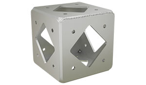 12"  Utility 6- Way Bolt Plate Corner Block