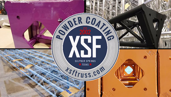 Powder Coating Truss