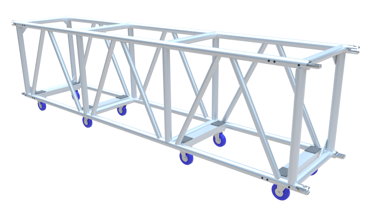 30″x 24″ Pre-Rig Grid Truss with Steel Fork Ends