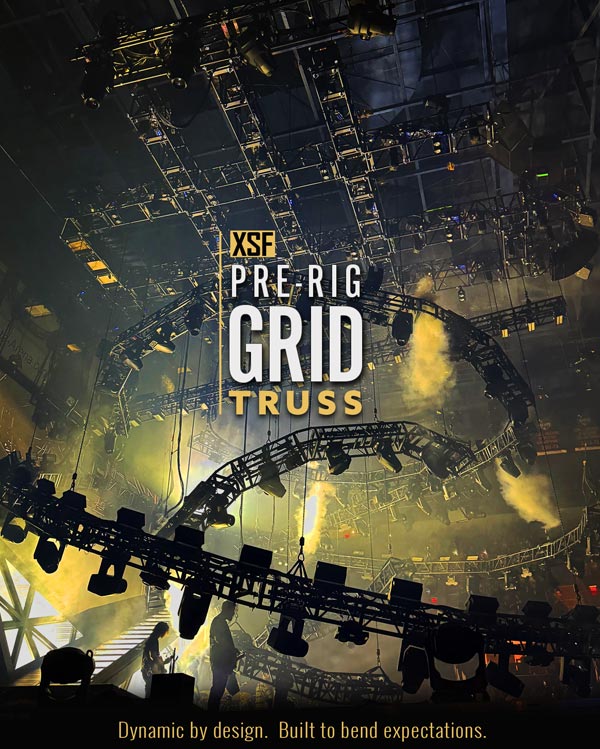 The Pre Rig Grid Truss Live