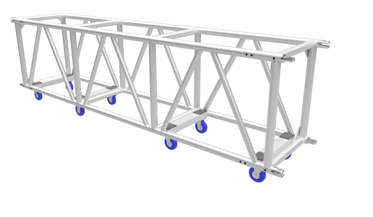 30″x 24″ Pre-Rig Grid Truss with Steel Fork Ends