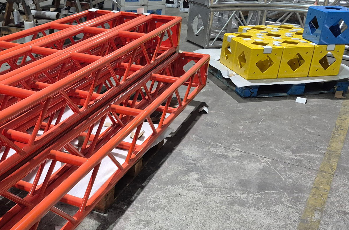 Powder Coated Aluminum Truss