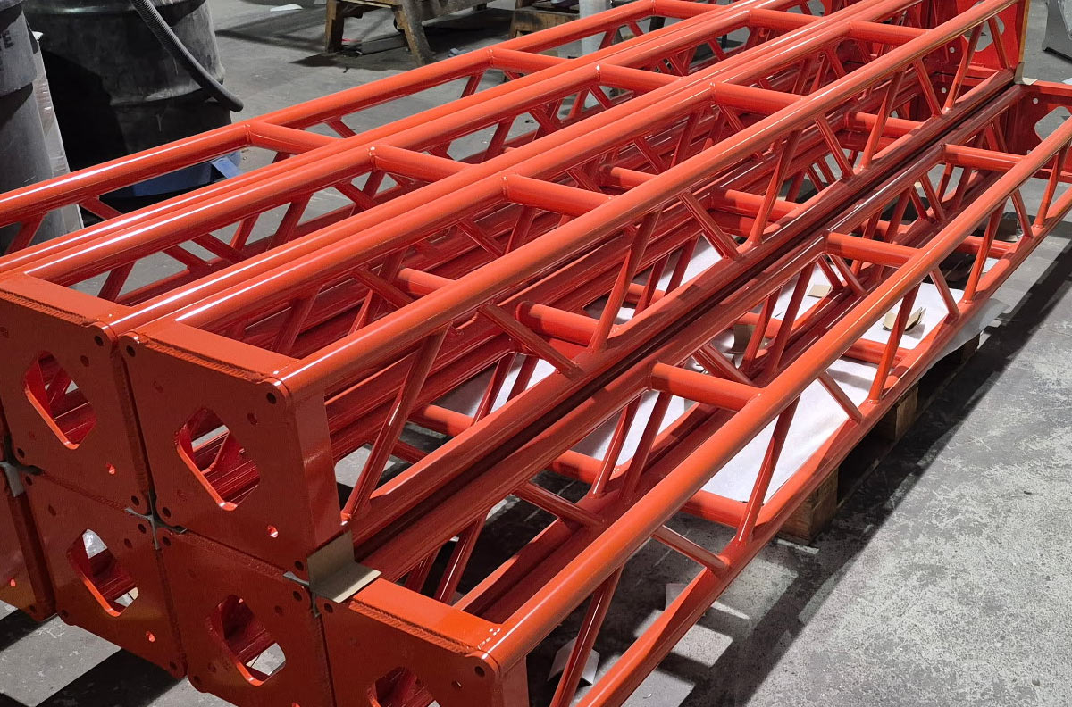 Protective Bolt Plate Powder Coated Truss