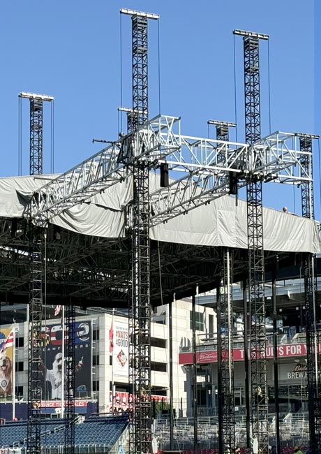 Outdoor Ground Support Truss