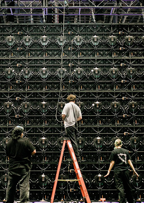 LED Wall Data Signal