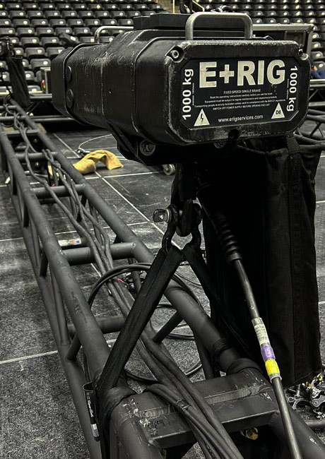 E-Rig Chain Motor and Truss